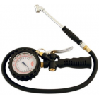 Tire pressure gauge with large scale