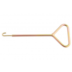 Spring-loaded hook