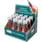 Mini screwdrivers 6pcs in one case