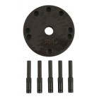 Pressure plate+pins 72mm 5473/5568/