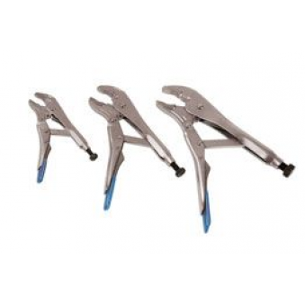 Alicates bloqueables 3 piezas (125,175,225 mm), S183-7053