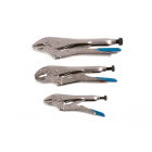 Locking pliers 3pcs (125,175,225mm)