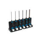 Turret set 6 pieces 3-10mm