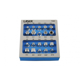 Atslēgas eļļas kartera vāciņiem 3/8&quot; 20 gab, S183-7365