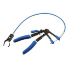 Fuel filter clamp rings with cable