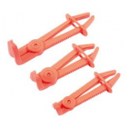 Hose pliers with angle lock, 3-piece
