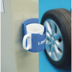 LASER cup holder with magnet
