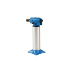 Heat gun with toplet flame