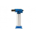 Heat gun with toplet flame