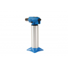 Heat gun with toplet flame