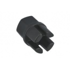 Radiator drain plug opener