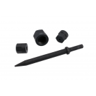 Hinge remover for pneumatic hammer