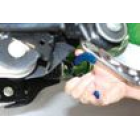 Drive shaft cover retaining rings VAG
