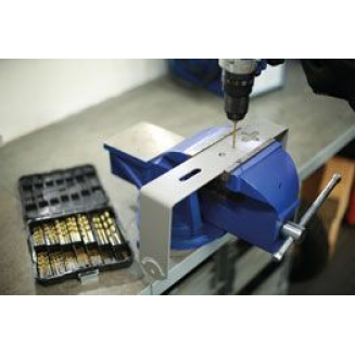 Titanium nitride coated drills 99pcs 1-10mm, S183-8750