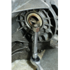 Lever bit for 3/8 ratchet