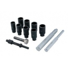Wheel nut/bolt removal kit