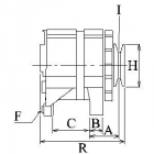 Generaator 150A  HC-Cargo