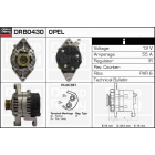 Generaator 55A+korpus OPEL,
