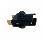 Bulb socket T10 terminals rear
