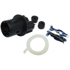 Bulb socket T10 W5W terminals, gasket complete