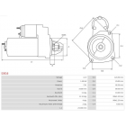 käynnistin 1.4kw PSA