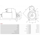 Starter  1,9KW