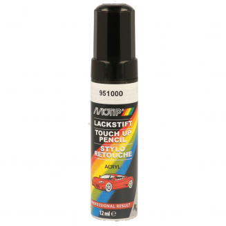 Par. farve med en pensel 12ML. sort, V113-951000