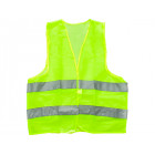 Reflective vest GREEN XL, E-marking. Meets the requirements of EN471