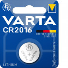 VARTA CR2016 Litium 90mAh ( mõõdud d=20 x 1.6 mm )