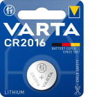 VARTA CR2016 Lithium 90 мАч (размеры d=20 x 1,6 мм)