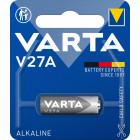 VARTA 27A Alkaline 12V puldipatarei ( mõõdud d=7.7 x 28 mm )