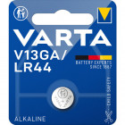 VARTA LR44/A76 125 mAh (izmēri d=11,6 x 5,4 mm)