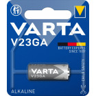 VARTA 23GA Alkaline 52mAh 12V puldipatarei ( mõõdud d=10 x 28 mm )