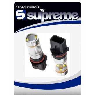 Led lemputės 12V P13W 18xSMD 5050 tipo LED, BALTAS, LED-12P13W