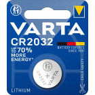 VARTA CR2032 Lithium 230mAh 1 pièce