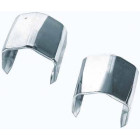 Afstemningsdæksel til slange- eller rørendeklemme. Ved. 40 - 47 mm. 2 stk KROM
