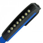 Flashlight - work lamp 8LED, magnet, 3xAAA (included), very powerful luminous flux