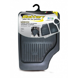 Alfombrillas de goma &quot;Moscú&quot; 49x76 cm, altura del borde del cuenco 2 cm 2 uds., B14015