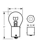 12V 21W Socket BAU15s / PY21W ORANZ