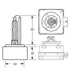 HID bulb 35W D1S 4300K