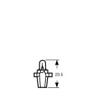 12V 1.2W ligzda B8.7d ZĀLE