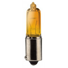 12V 21W pistorasia BAY9s / H21W KELTAINEN HALOGEN