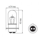 Attacco 12V 35/35W PX15d Lampadina fari per moto e ciclomotori
