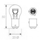 12V 21/4W Socket BAZ15d NOT STANDARD