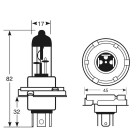 R2 24V 70/75W Pohja P45t Päävalon halogeenilamppu