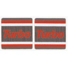 Kleebis  “ Turbo “ 2 tk, paksust ja elastsest materjalist