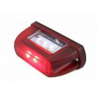 Rekisterikilven valo + pysäköintivalo 12/24V LED E20