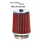 Cone filter universal