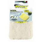 Wool cleaning glove