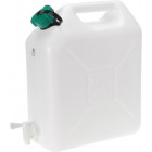 Water canister with tap 10L